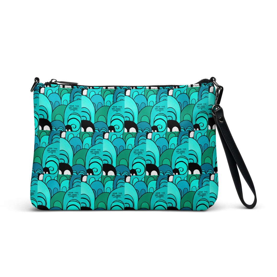 Bank Bags Turquoise MultiPrint