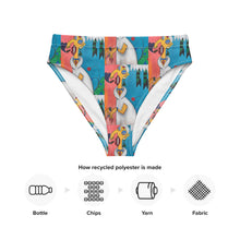 Load image into Gallery viewer, Recycled high-waisted bikini bottom
