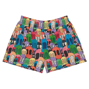 Multicolored Women’s  Athletic Shorts